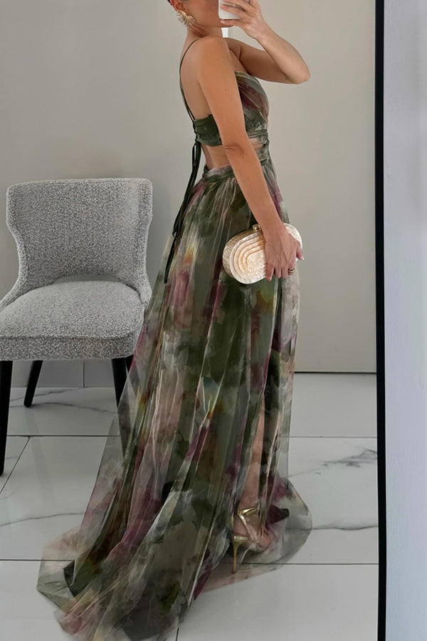 GISELLE | Chiffon Maxi Dress