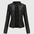 Giorgina™ - Elegant Leather Jacket for Women