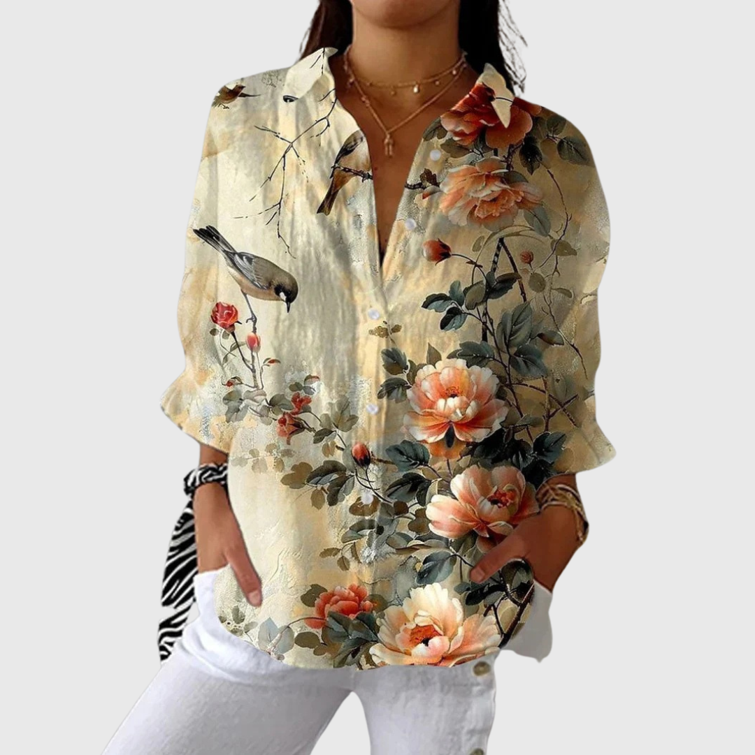 Light and Colourful Printed Blouse
