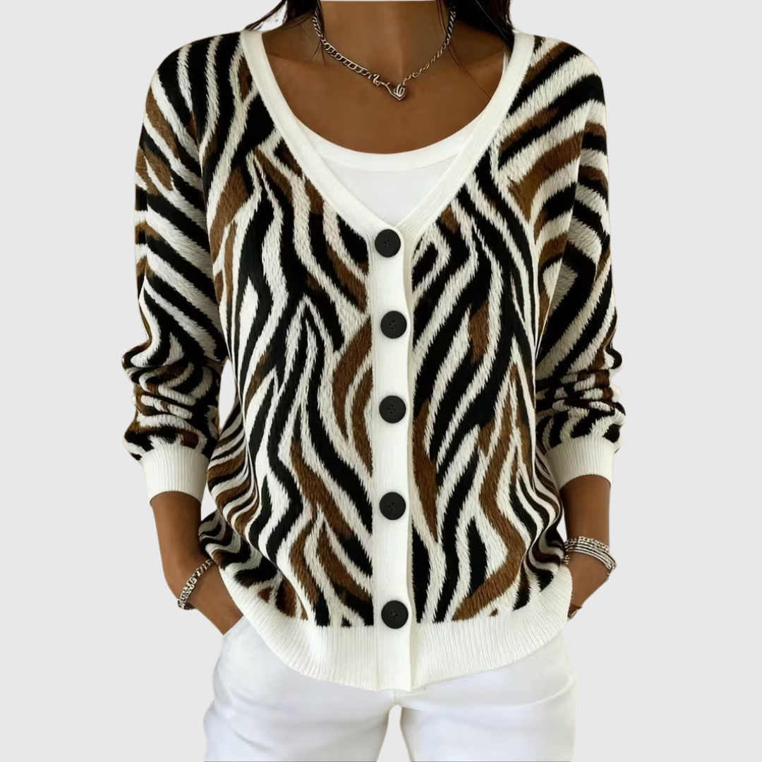 Comfortable Knitted Cardigan with Buttons