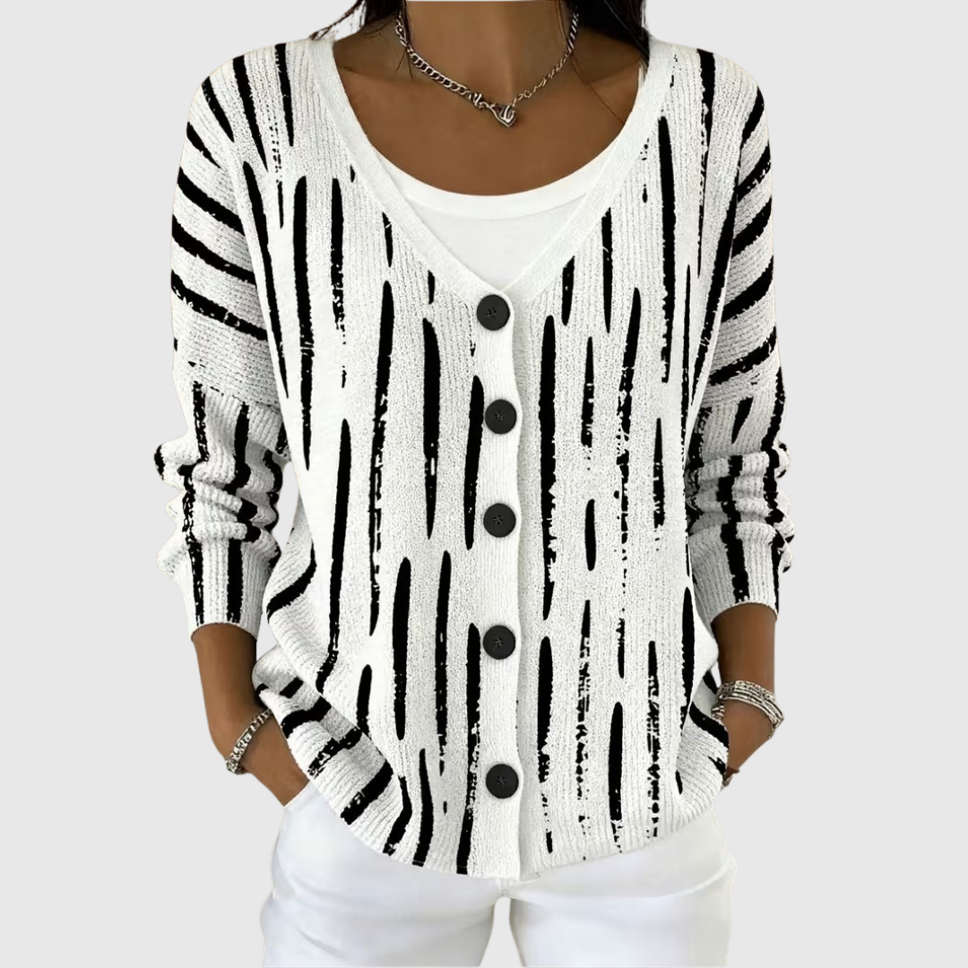 Comfortable Button Cardigan