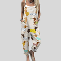Dungarees with Dachshund Motif