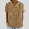 Floral Top Elegant Comfort