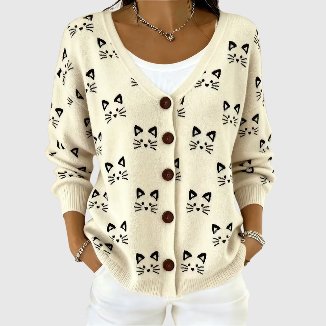 Comfortable Knitted Cardigan with Buttons