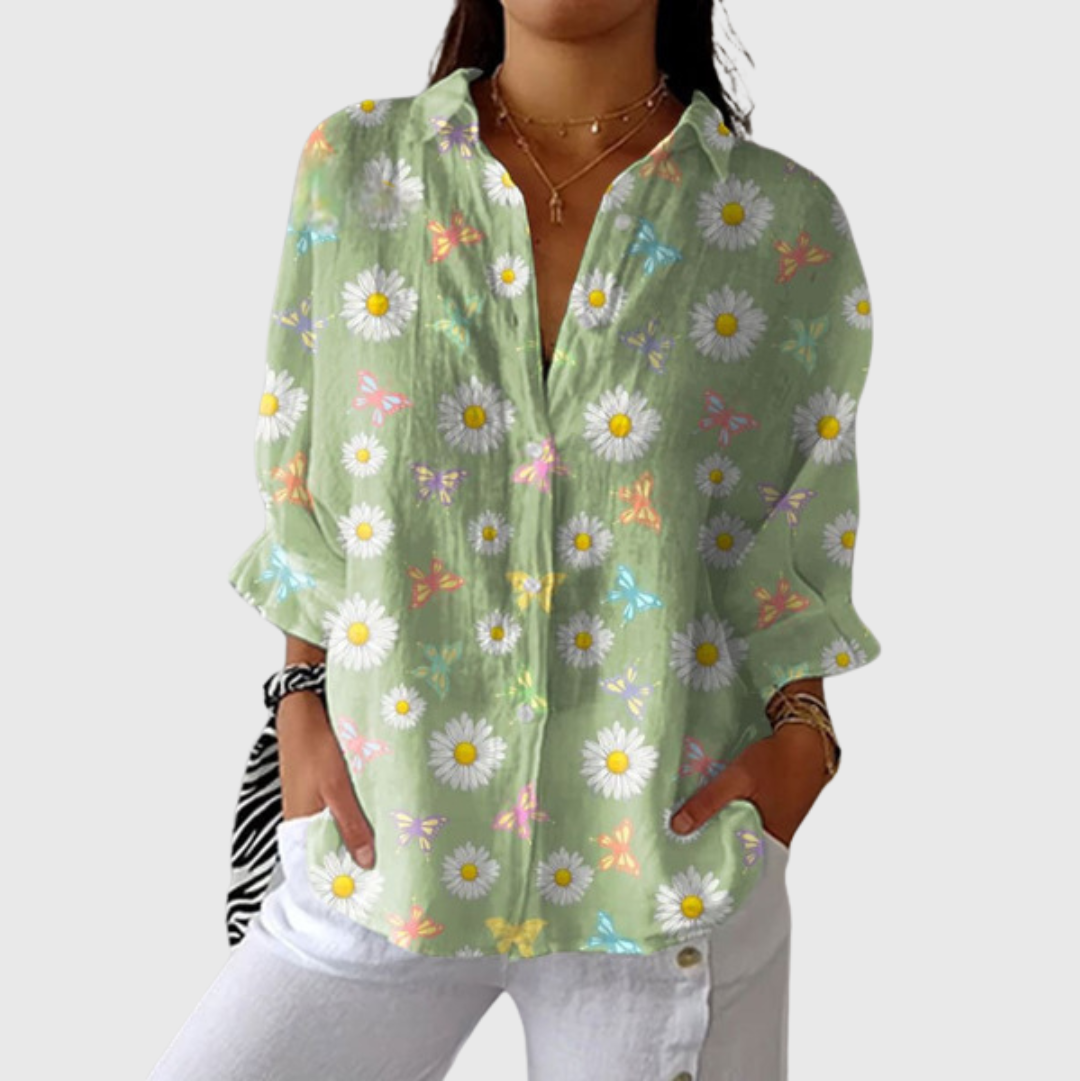 Light and Colourful Printed Blouse