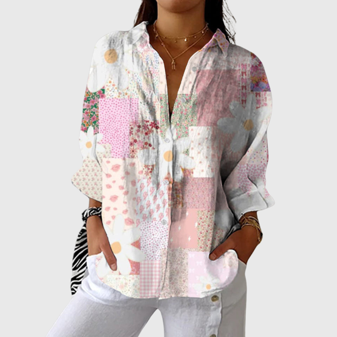 Light and Colourful Printed Blouse