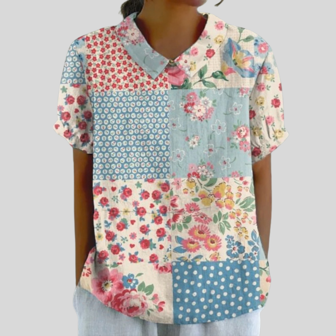 Elegant and Comfortable Floral Top