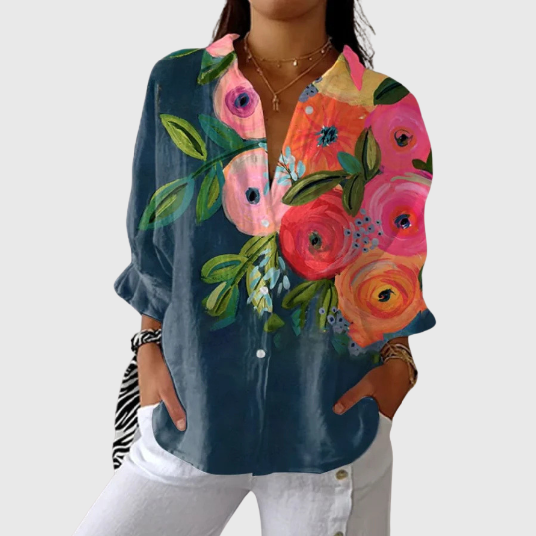 Light and Colourful Printed Blouse