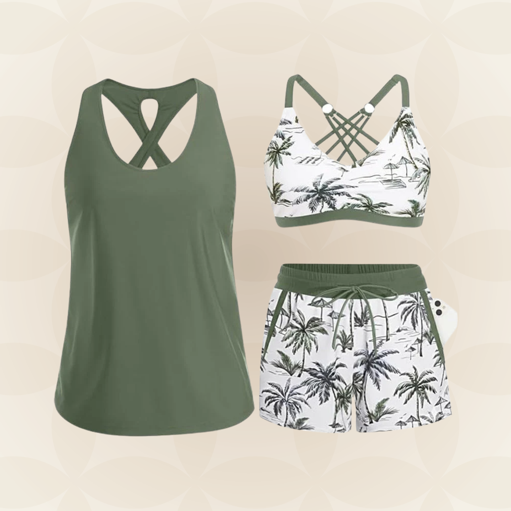 THREE-PIECE BIKINI SET FOR WOMEN