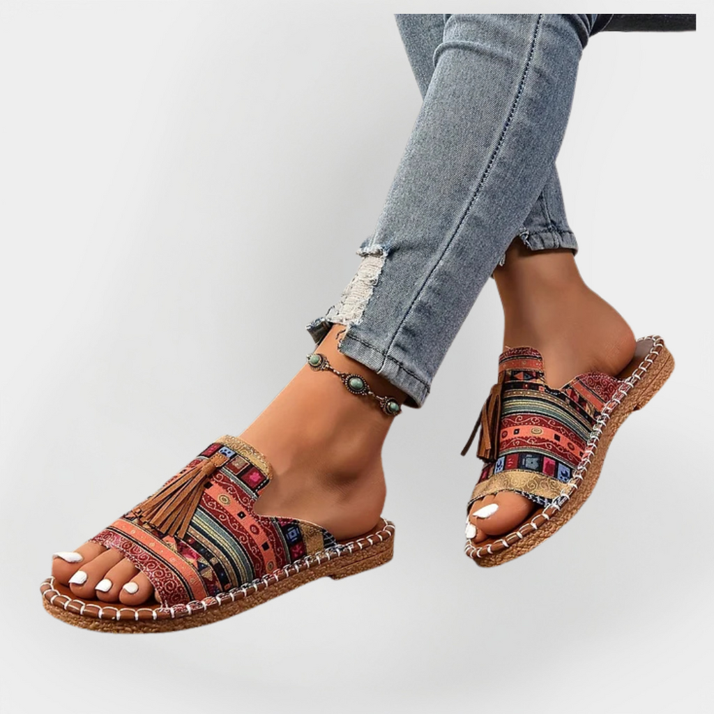 Handcrafted Impressive Sandals with Fringes