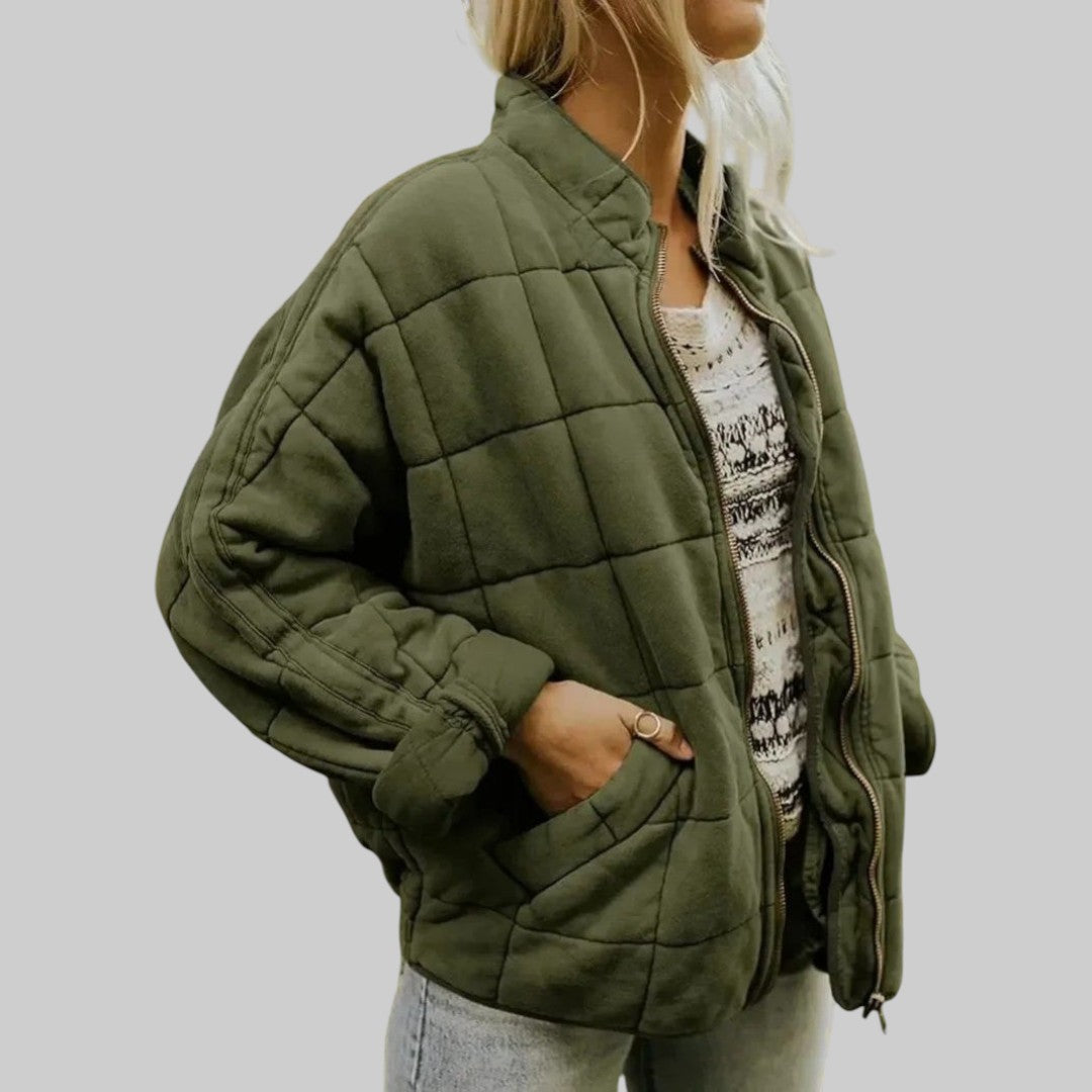 Josiane™ | Elegant oversized quilted jacket