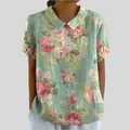 Floral Top Elegant Comfort