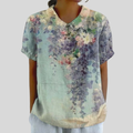 Floral Top Elegant Comfort