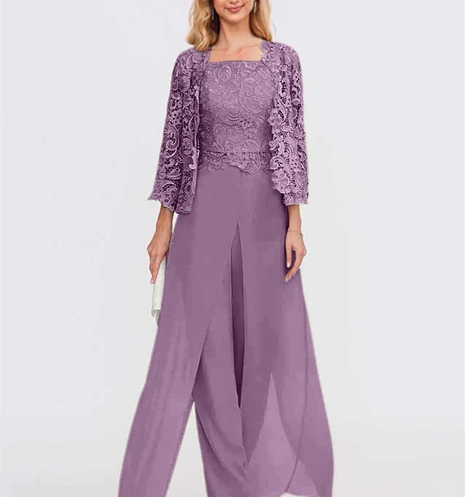 ELEGANT CHIFFON TROUSER SET FOR WOMEN