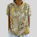 Floral Top Elegant Comfort