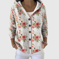 Comfort Cardigan with Hood in Knit