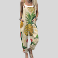 Dungarees with Tropical Fruits