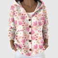 Comfortable Knit Cardigan with Hood