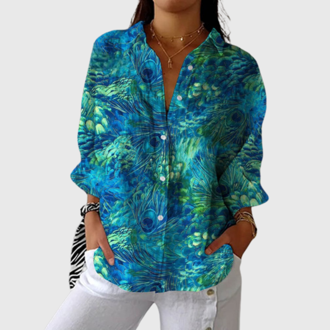Light and Colourful Printed Blouse