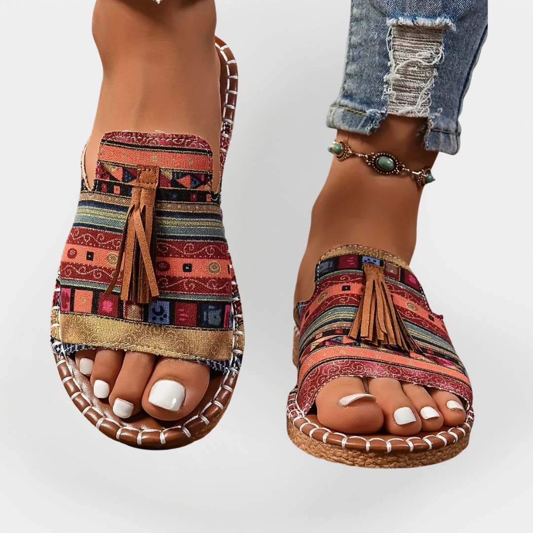 Handcrafted Impressive Sandals with Fringes