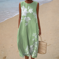 Comfortable Sleeveless Summer Dress