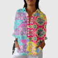 Light and Colourful Printed Blouse