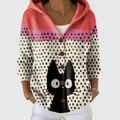 Hooded Knitted Cardigan
