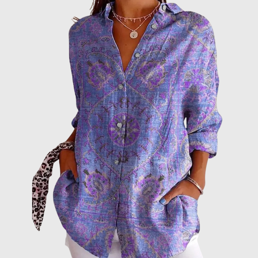 Light and Colourful Printed Blouse