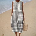 Comfortable Sleeveless Summer Dress
