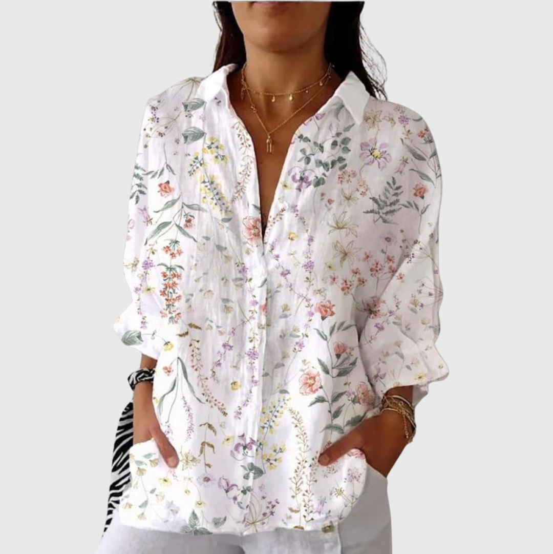 Light and Colourful Printed Blouse