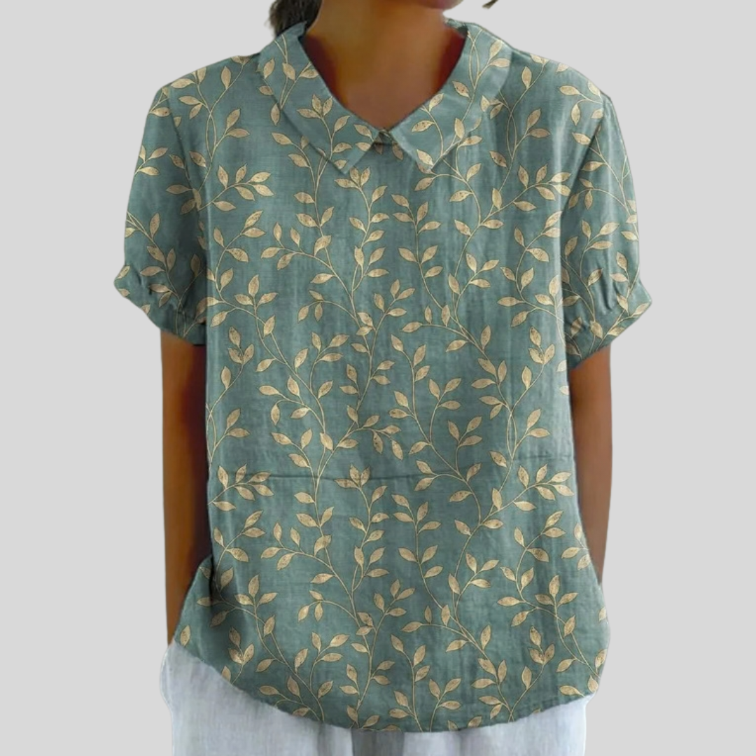 Floral Top Elegant Comfort