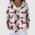 Cardigan Comfort with Hood in Knit
