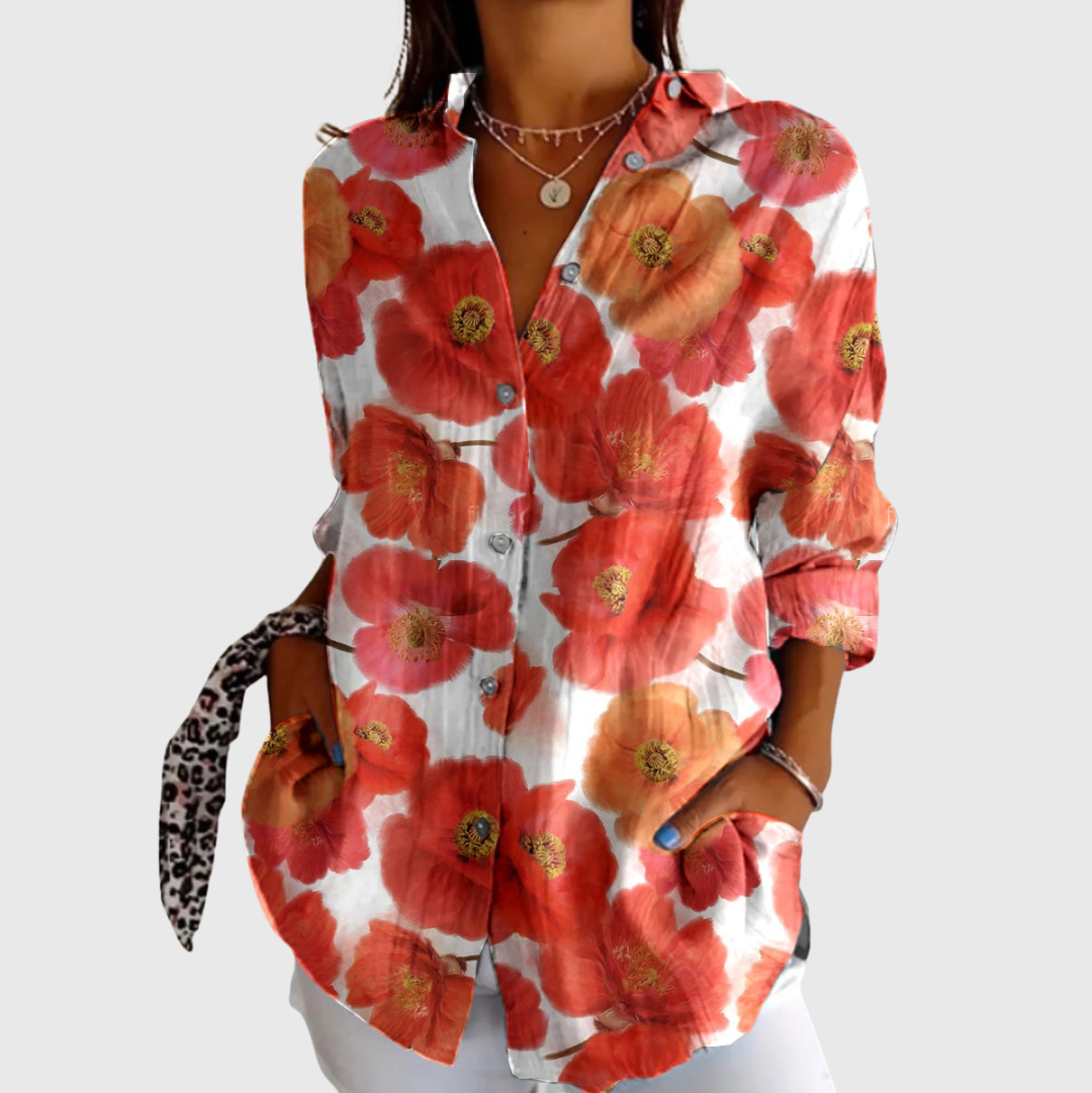 Light and Colourful Printed Blouse