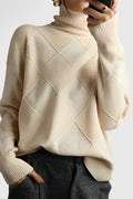 Jasmine Cashmere High Neck Jumper