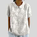 Floral Top Elegant Comfort