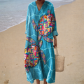 Flattering Summer Dress with Print