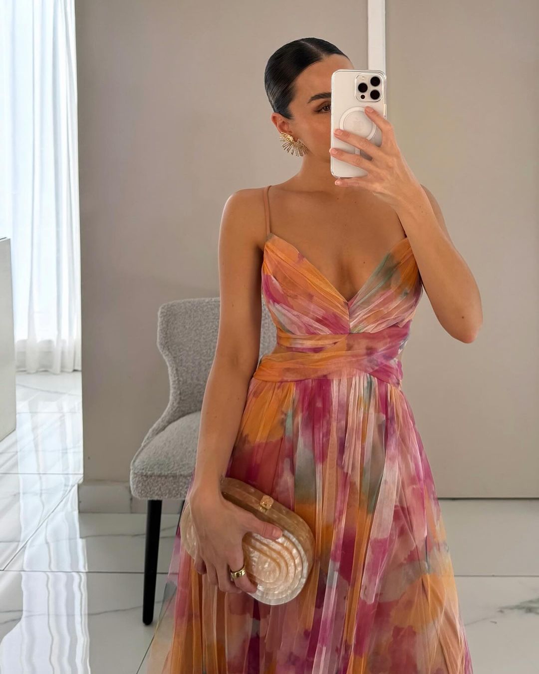 GISELLE | Chiffon Maxi Dress