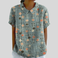 Floral Top Elegant Comfort