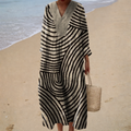 Flattering Summer Dress with Print