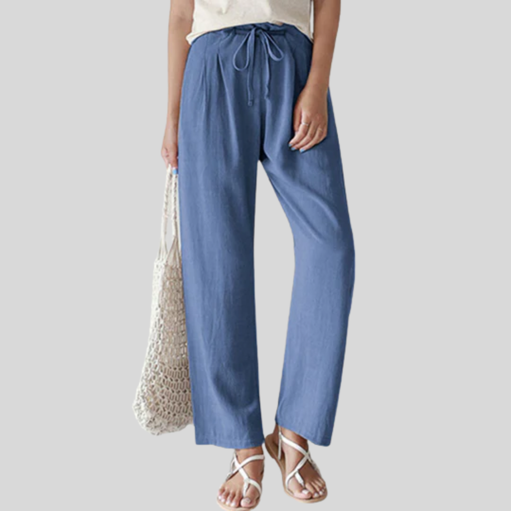 Vara - Relaxed Trousers with Drawstring