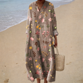 Flattering Summer Dress with Print