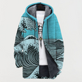 Christiane™ | Hoodie with Wave Pattern
