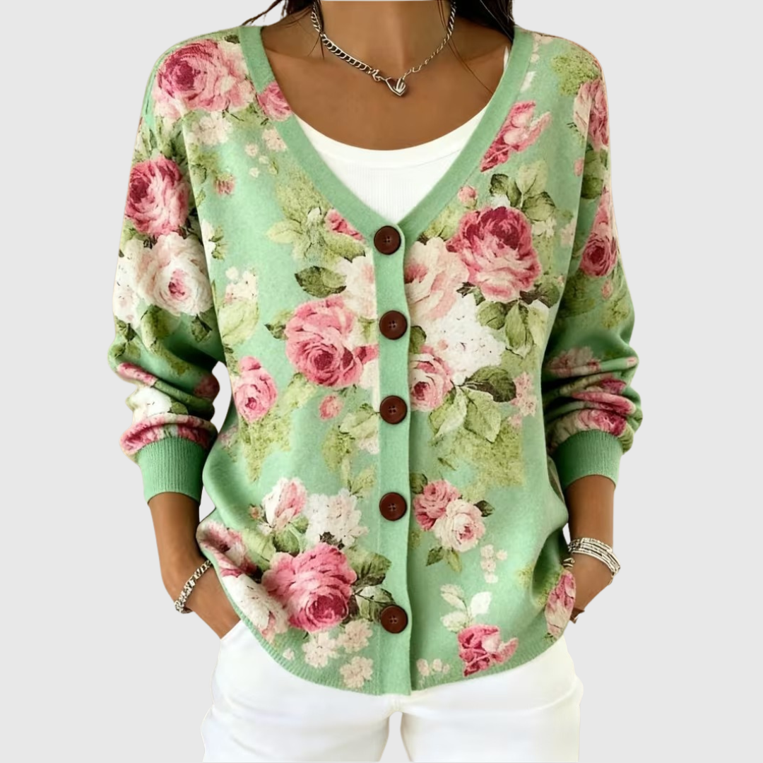 Comfortable Knitted Cardigan with Buttons