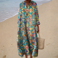Flowing Printed Summer Dress