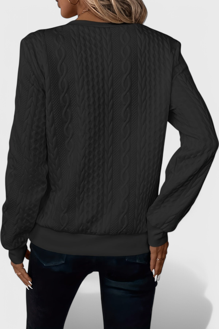 Zoey | Soft Zip Knit Jumper
