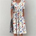 Hailey | Elegant and Casual Floral Dress with Pockets