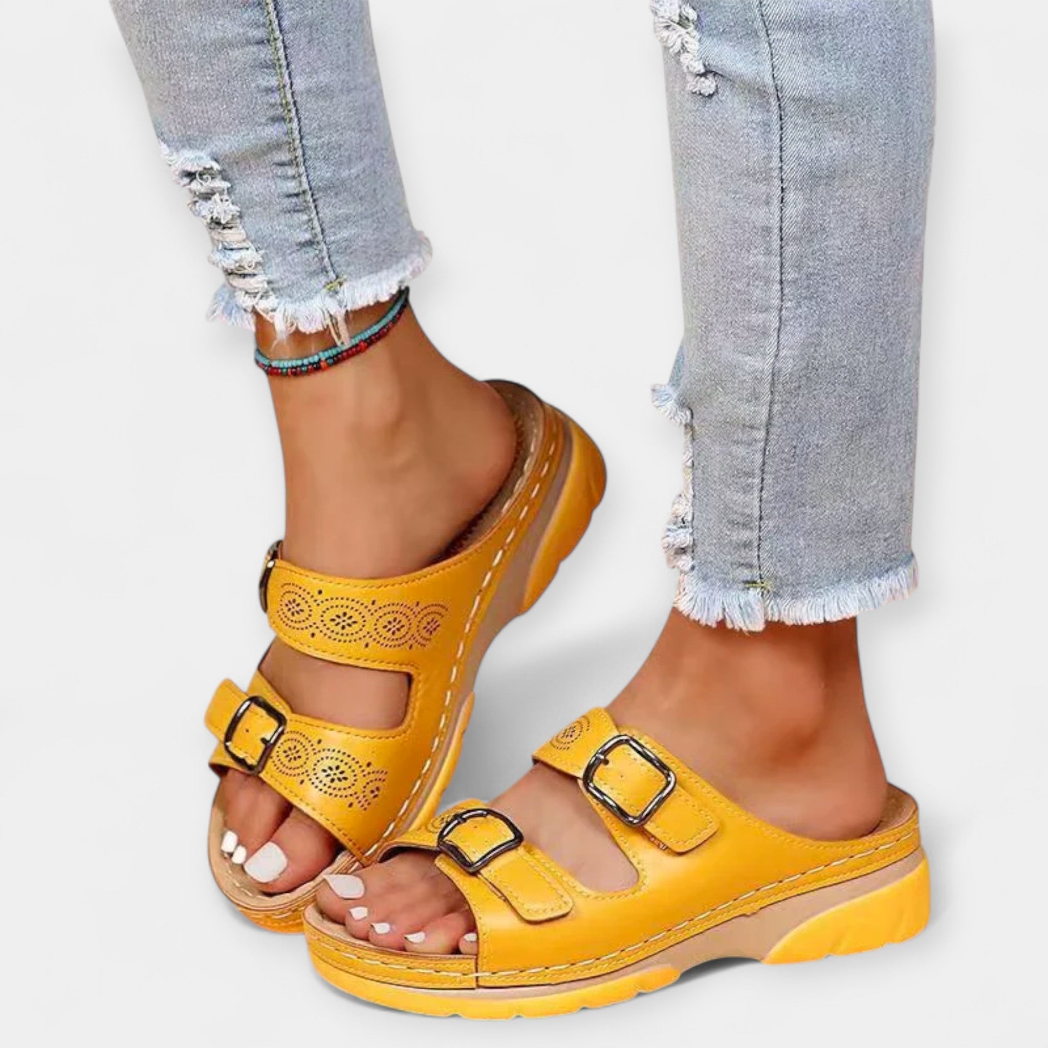 Comfortable sandals with support for pain-free movement
