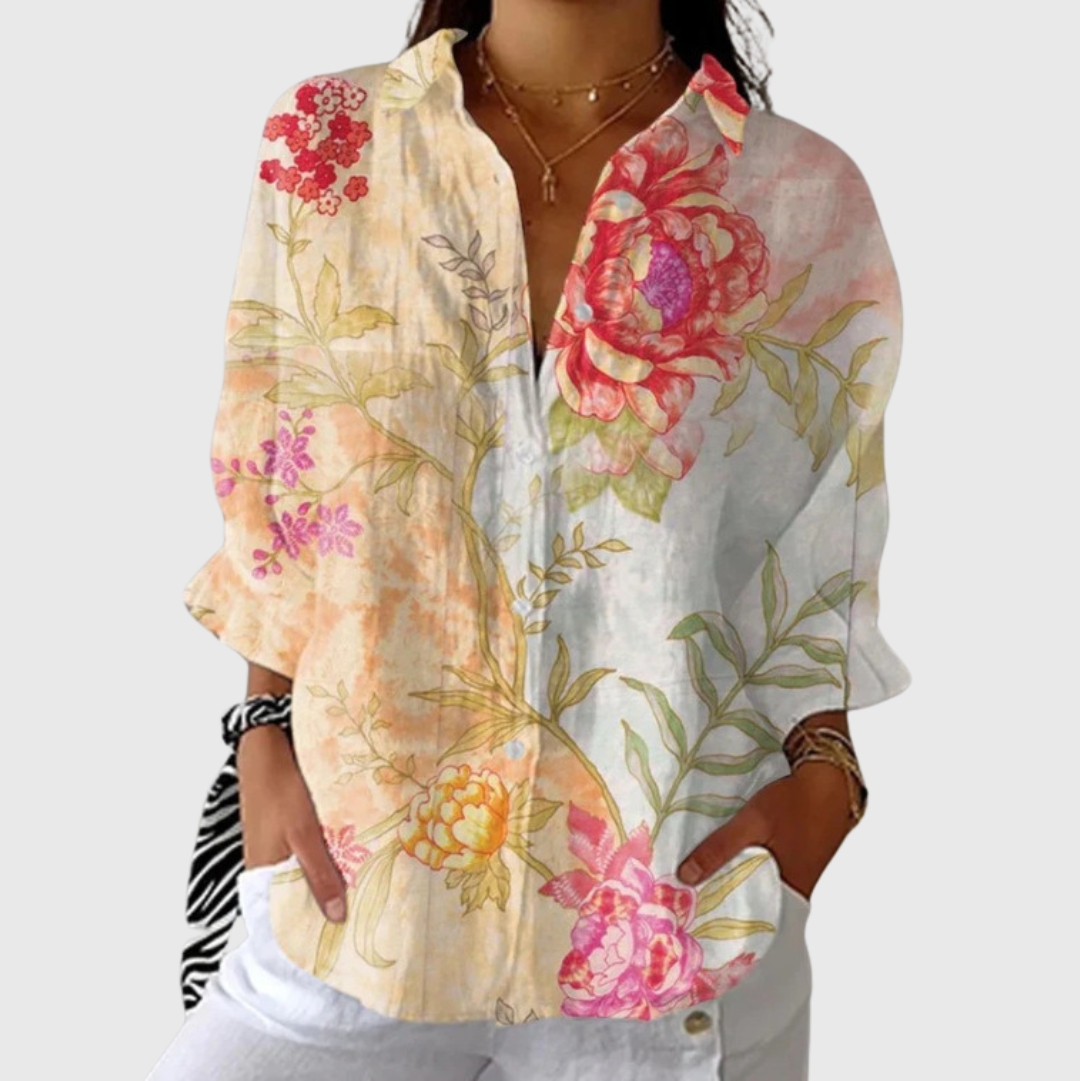 Light and Colourful Printed Blouse