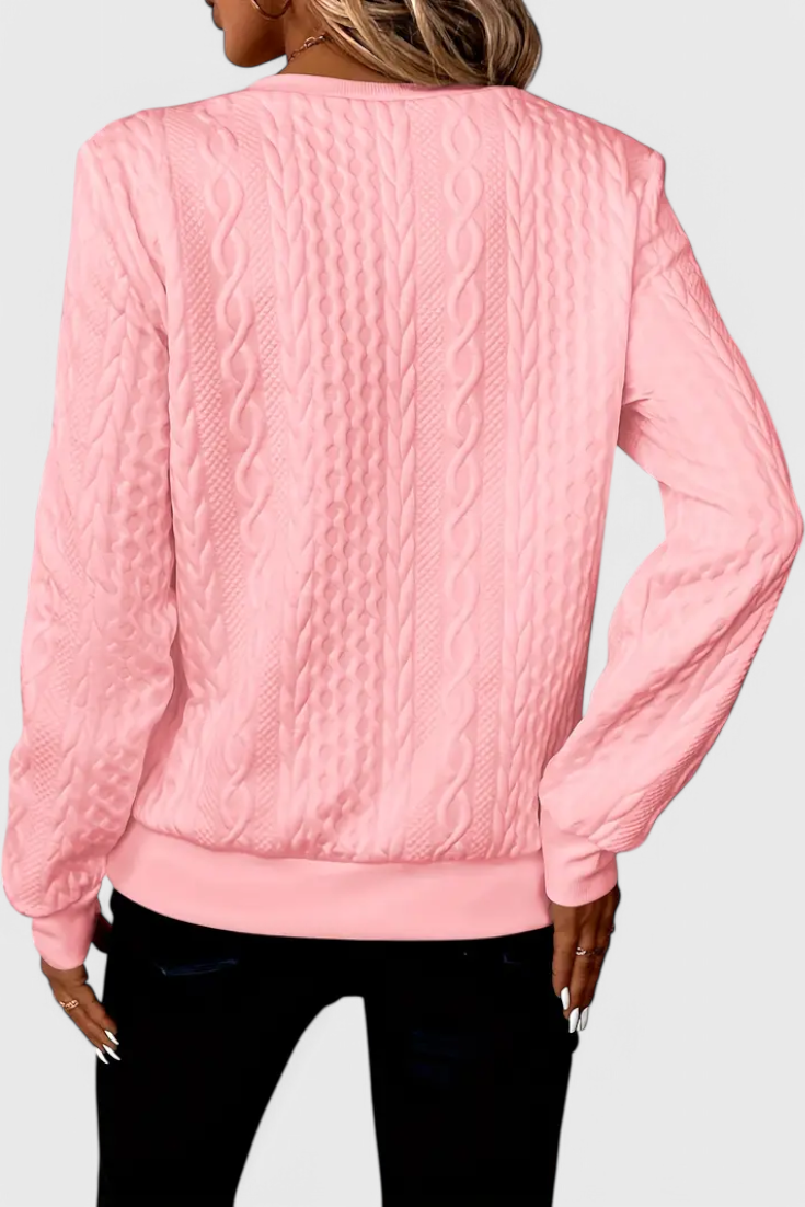Zoey | Soft Zip Knit Jumper