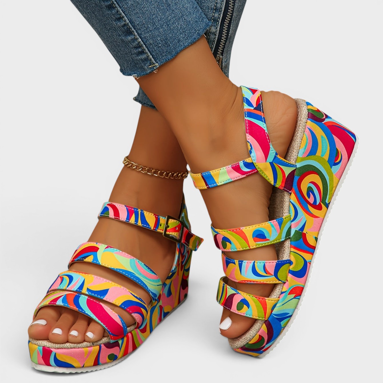 Nerea™ | Elegant Platform Sandals